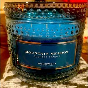“MOUNTAIN MEADOW” HOMEWORX BY HARRY SLATKIN 4 WICK CANDLE BRAND NEW SOLD OUT!
